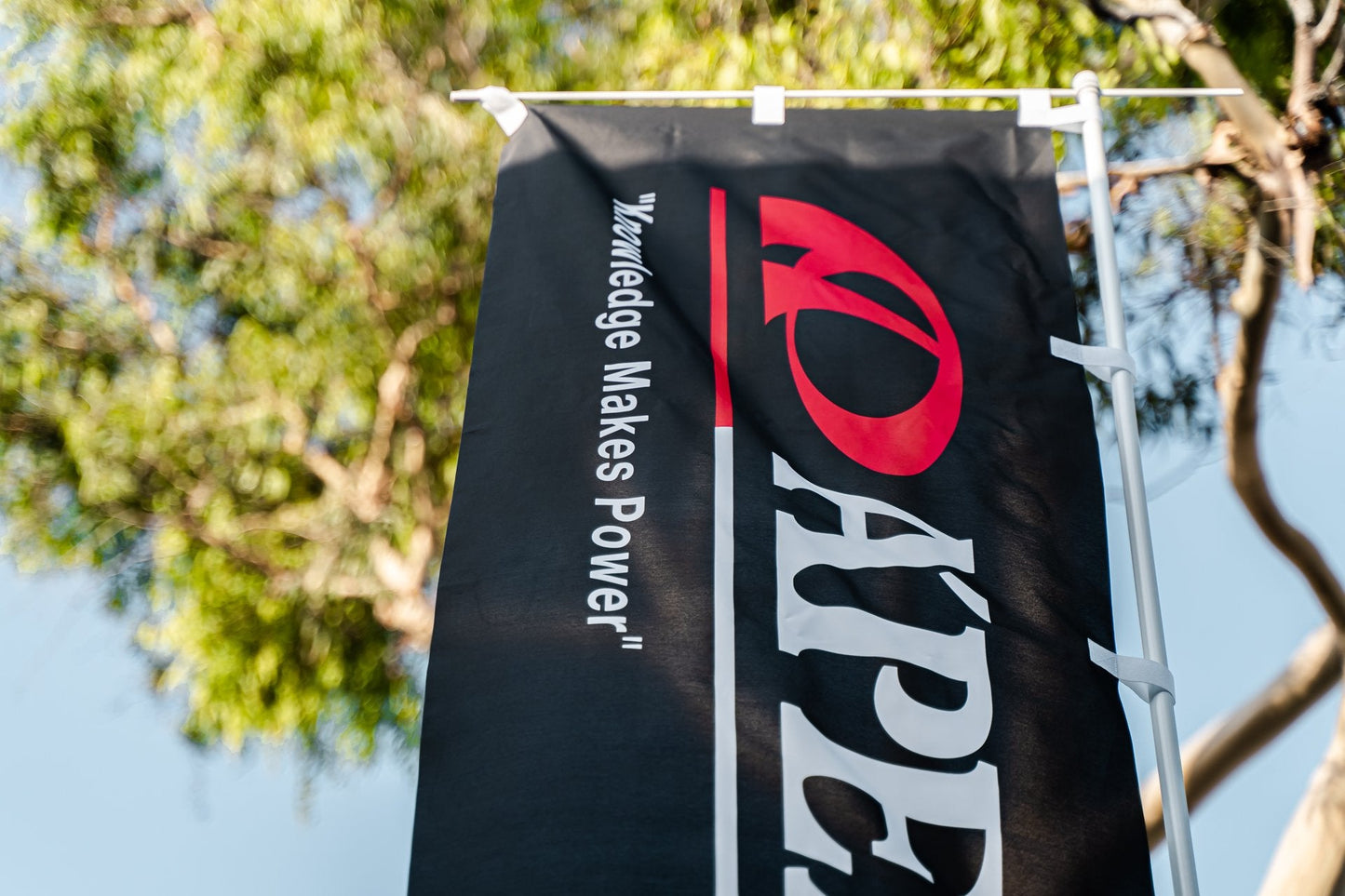 Apexi A'PEXi "Knowledge Makes Power" Nobori Flag - Limited Edition *Discontinued