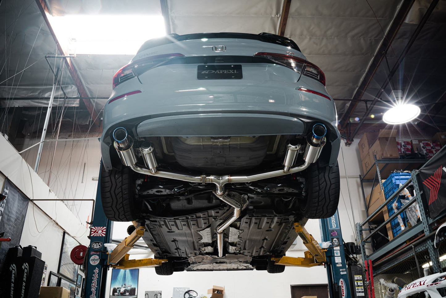 APEXi N1-X Evolution Extreme Catback Exhaust - 2022+ Honda Civic Si [FE1] / 2023+ Acura Integra [DE4]