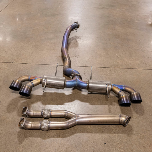 T1 ETS R35 Titanium GT-R Exhaust