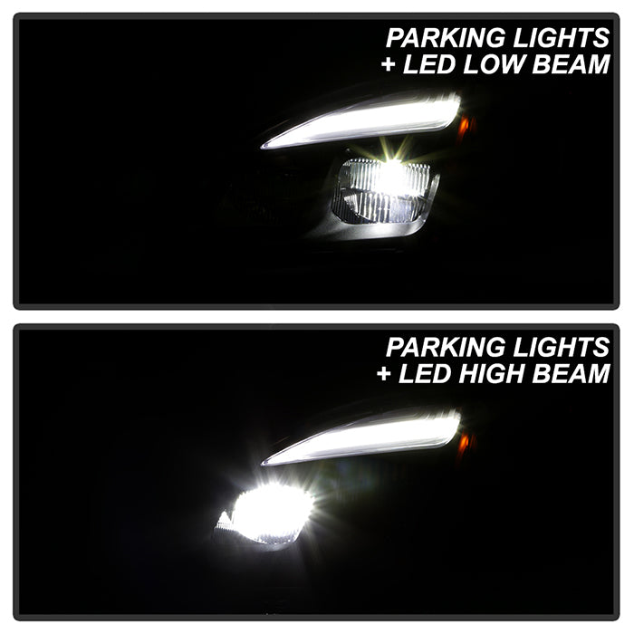 SPYDER xTune 2018+ Freightliner Cascadia Driver Side OEM LED Headlight 4089165