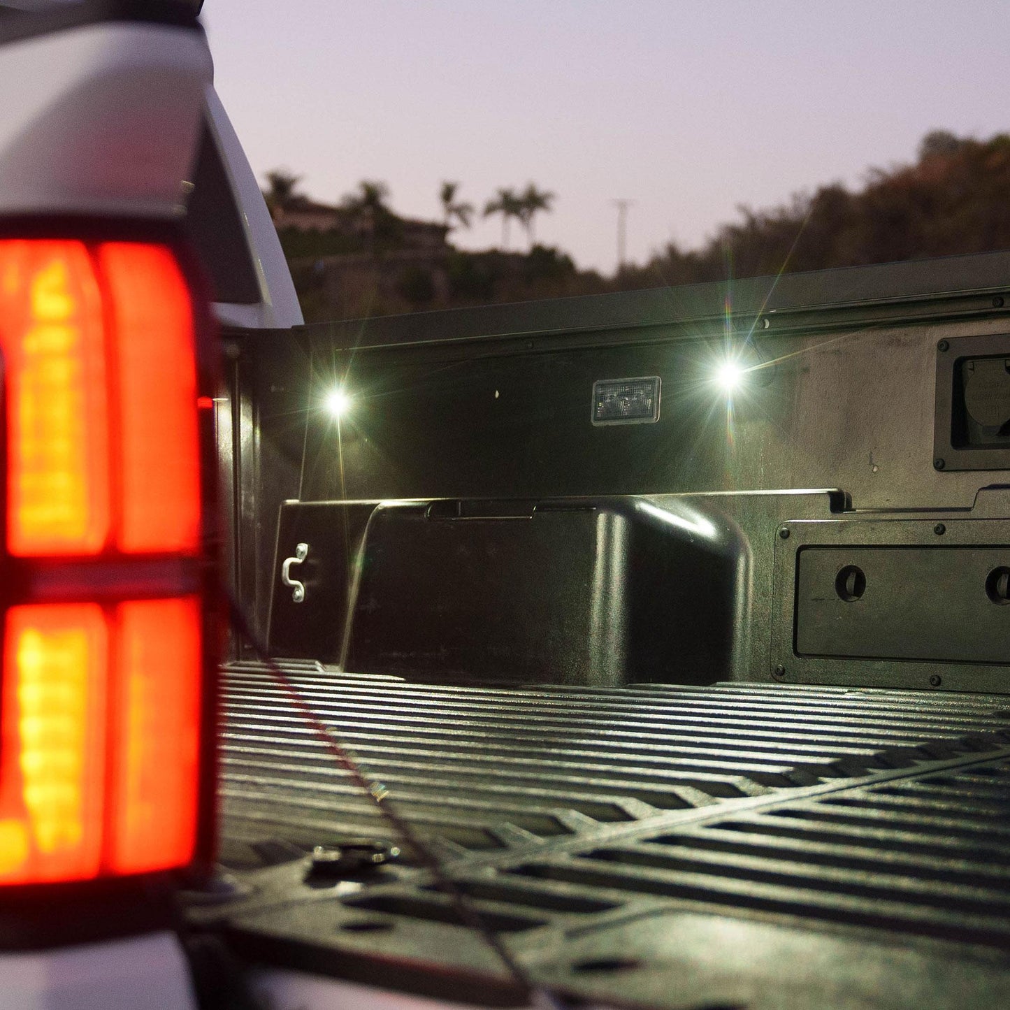 Baja Designs 05-24 Toyota Tacoma / 07-24 Toyota Tundra Bed Rail Cargo Light Kit - White 398061