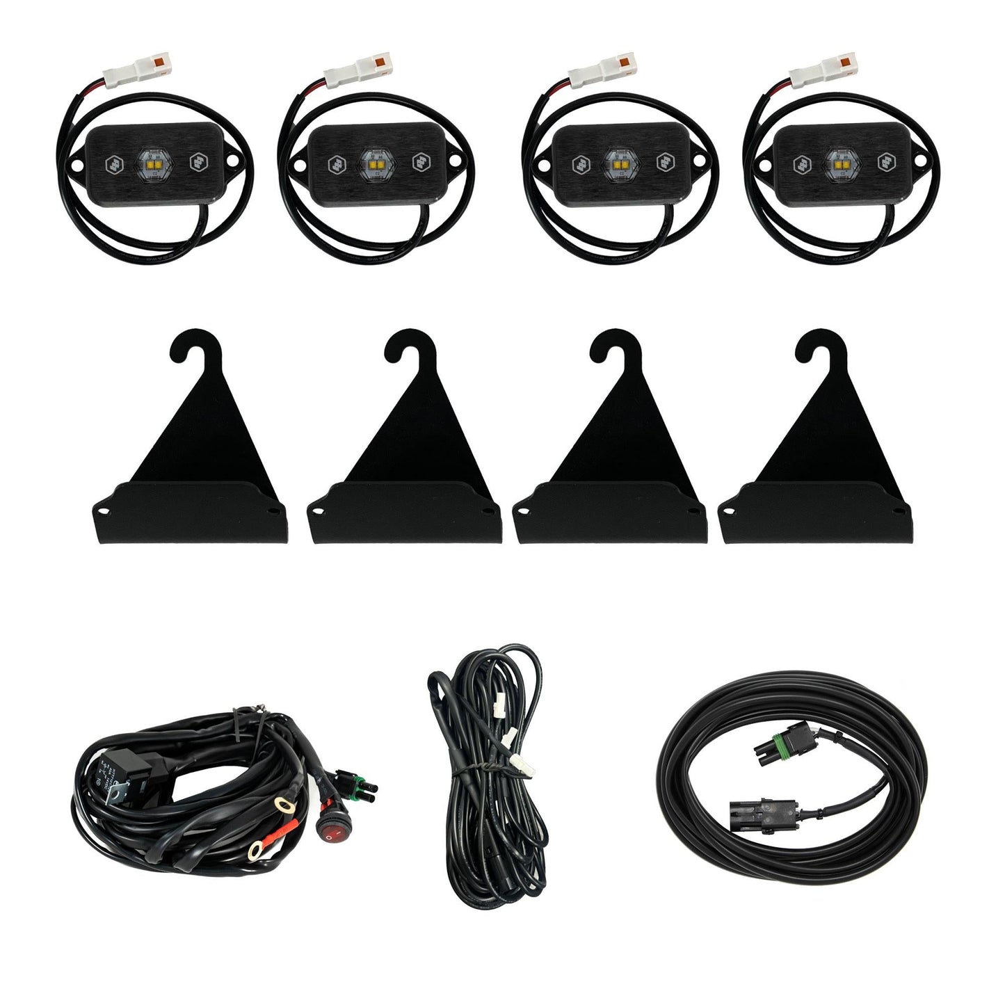 Baja Designs 05-24 Toyota Tacoma / 07-24 Toyota Tundra Bed Rail Cargo Light Kit - White 398061