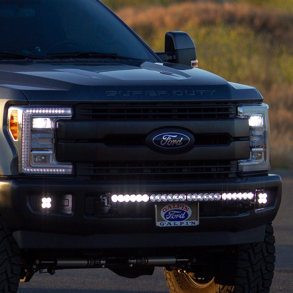 Baja Designs 17-19 Ford F-250/350 Super Duty OnX6+ Arc Front Bumper LED Light Kit - 40in 447789