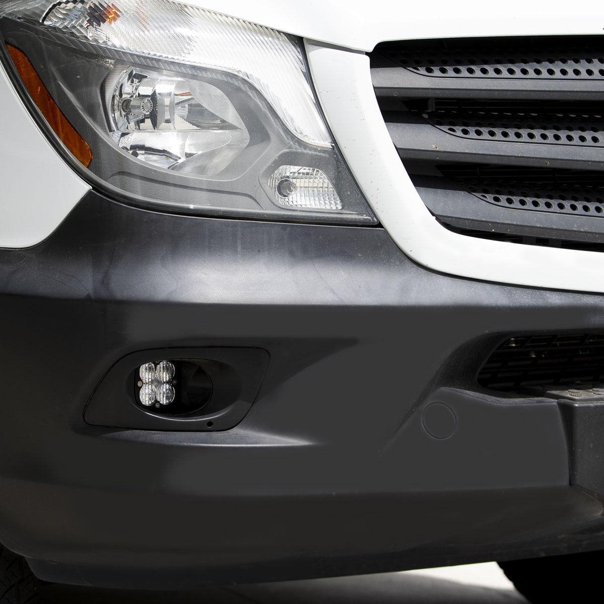 Baja Designs 14-18 Mercedes Sprinter Van Squadron Pro Fog Pocket Light Kit - Clear 448131