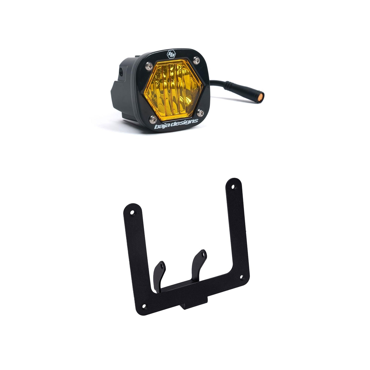 Baja Designs Super73 S1 Headlight Kit - Baja Amber 448151