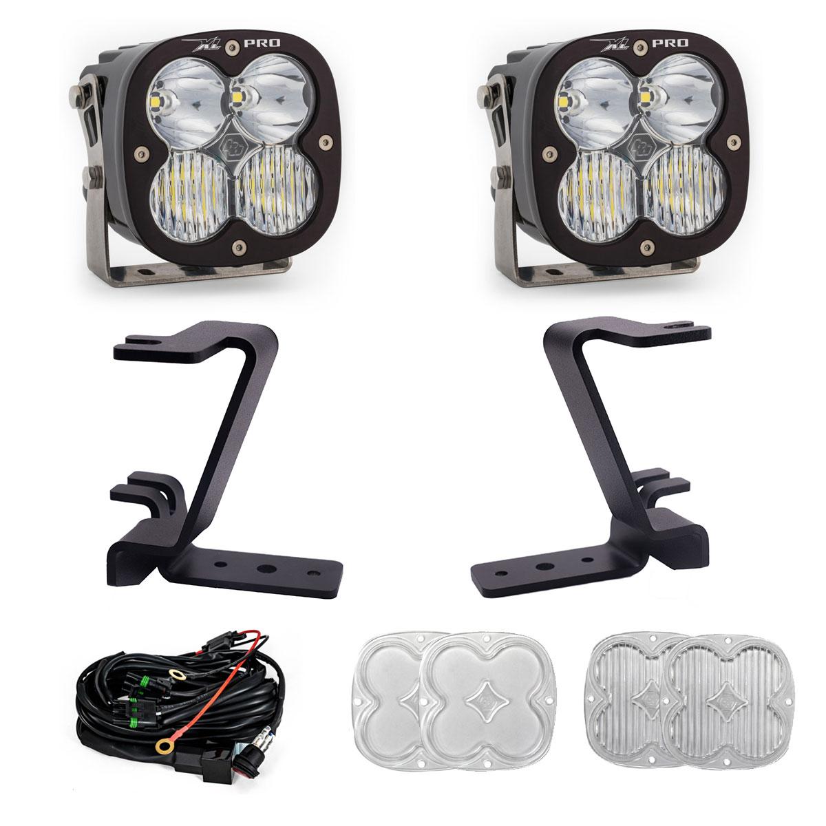Baja Designs 2023+ Ford F-250/350 Super Duty XL Pro A-Pillar Light Kit 448211