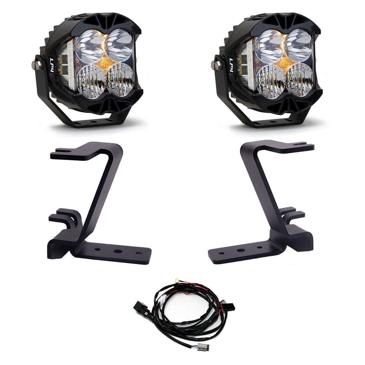 Baja Designs 2023+ Ford F-250/350 Super Duty LP4 A-Pillar Light Kit 448213