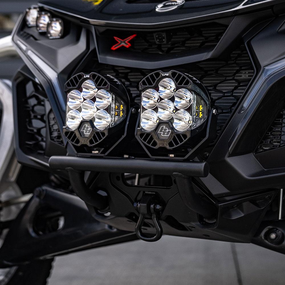 Baja Designs 2024+ Can-Am Maverick R LP6 Push Bar Bumper Kit - Clear 448221