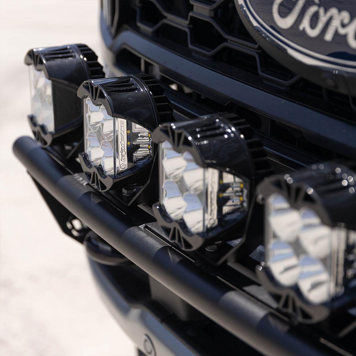 Baja Designs 23+ Ford Super Duty LP4 Bull Bar Light Kit 448234