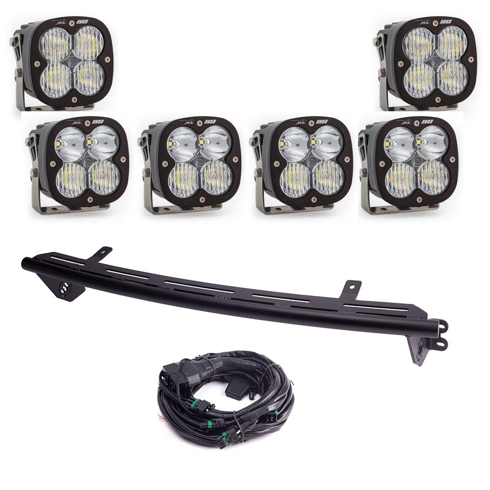 Baja Designs 23+ Ford Super Duty XL 80 Bull Bar Light Kit w/ Upfitter 448237UP