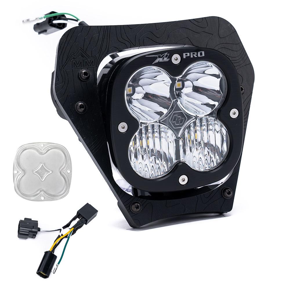 Baja Designs 2024 KTM 150 XC-W/ 300 XC-W/ 350 XW-F XL Pro (D/C) Headlight Kit w/ Hi-Low Harness 507105