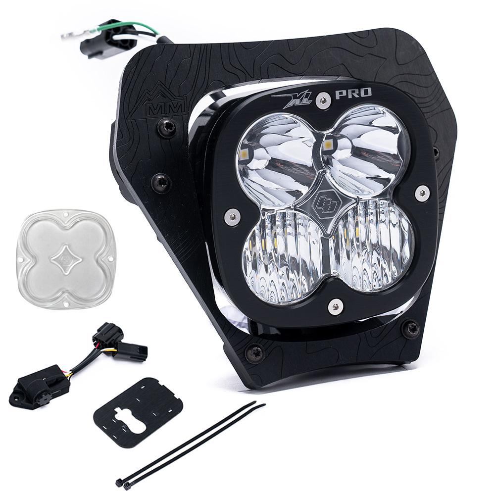 Baja Designs 2024 KTM 150 XC-W/ 300 XC-W/ 350 XW-F XL Pro (D/C) Headlight Kit w/ Dimmer 507107