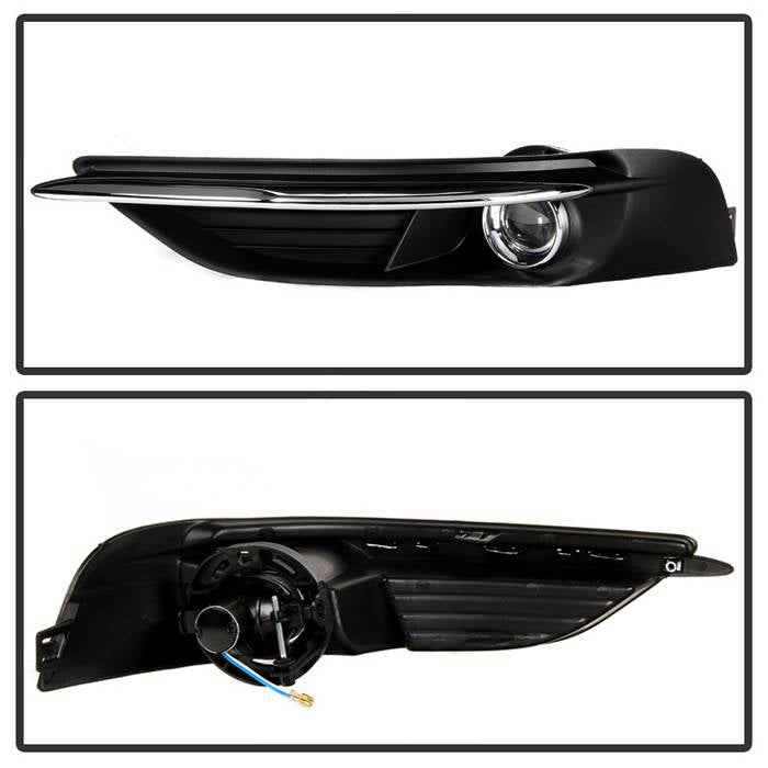 Spyder Chrysler 200 2011-2014 OEM Fog Light W/Universal Switch- Clear FL-C20011-C 5080387