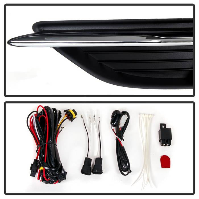 Spyder Chrysler 200 2011-2014 OEM Fog Light W/Universal Switch- Clear FL-C20011-C 5080387