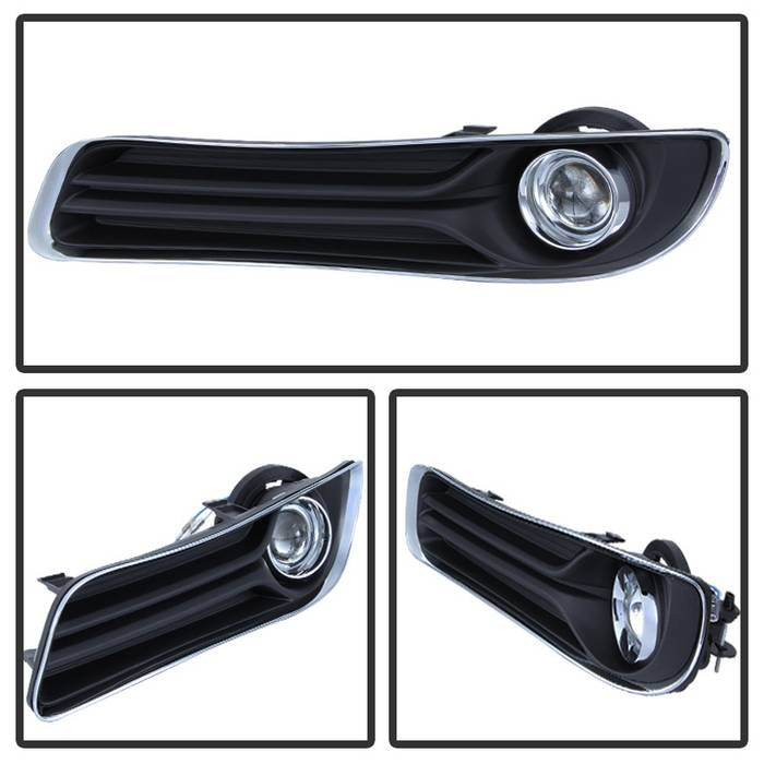Spyder Chrysler 300 2011-2014 OEM Fog Light W/Universal Switch- Clear FL-C30011-C 5080394