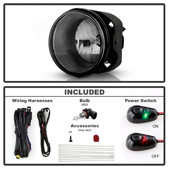 Spyder Chrysler 300C 05-08/300 05-08 (W/O Touring & Washer)OEM Fog Lights w/swch Smke FL-C300C05-SM 5038326