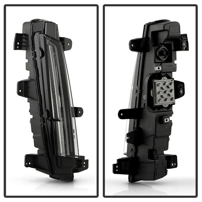 SPYDER xTune 21-24 Cadillac Escalade Front Full LED w/DRL - OE Right (FL-CAES21-LED-DRL-R) 9960406