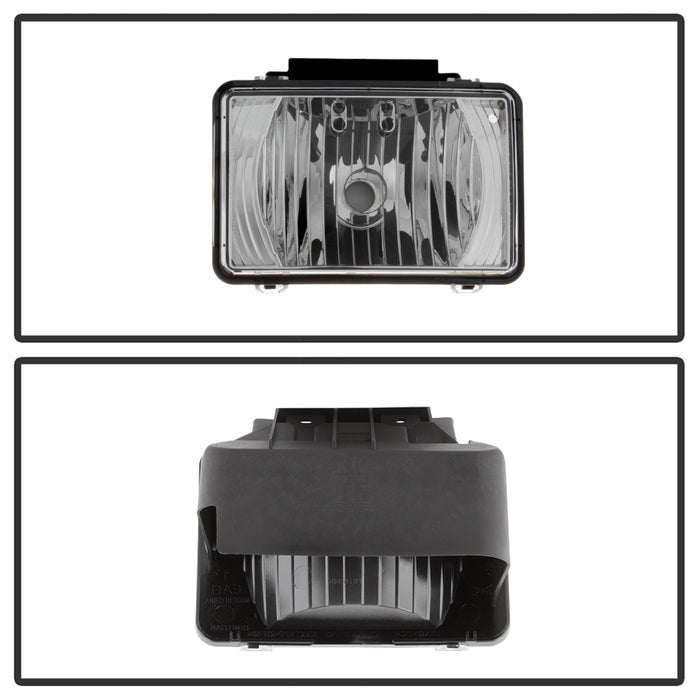 SPYDER xTune 04-12 Chevy Colorado (Not Xtreme Models) OEM Fog Lights - Chrome FL-CCOL04-C 9037139