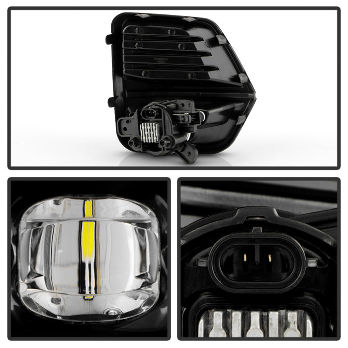 SPYDER 23-25 Chevy Colorado OEM Style LED Fog Lights w/ Switch (FL-CCOL2023-LED-C) 9053986