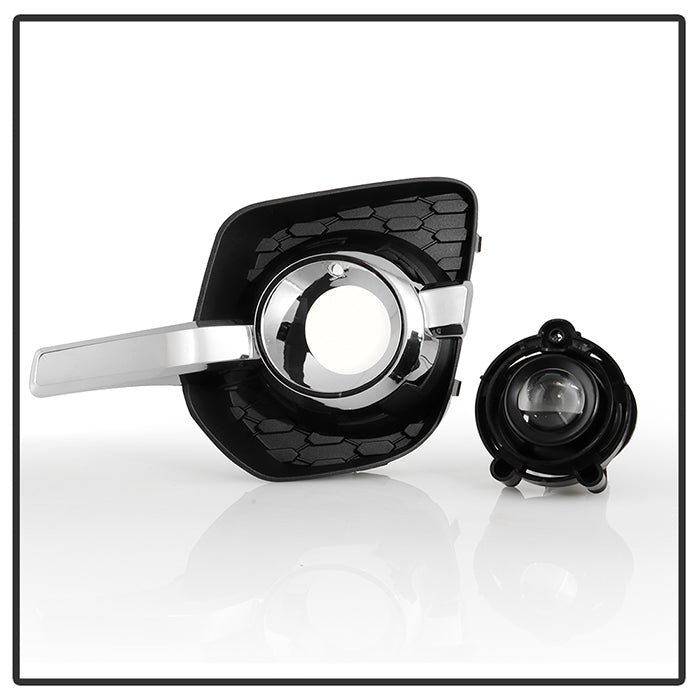 SPYDER 10-16 Chevrolet Equinox OEM Style Fog Lights w/Switch (H3 12V 55W) - Clear (FL-CEQ10-C) 9050978