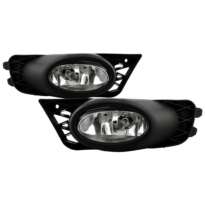Spyder Honda Civic 09-11 4Dr OEM Fog Lights W/Switch- Clear FL-CL-HC09-4D-C 5020697