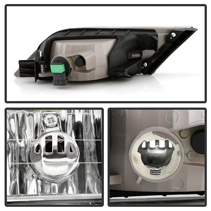 Spyder Honda Odyssey EX/EXL/LX 2011-2014 OEM Fog Lights W/Switch- Clear FL-CL-HODY2011-C 5064653
