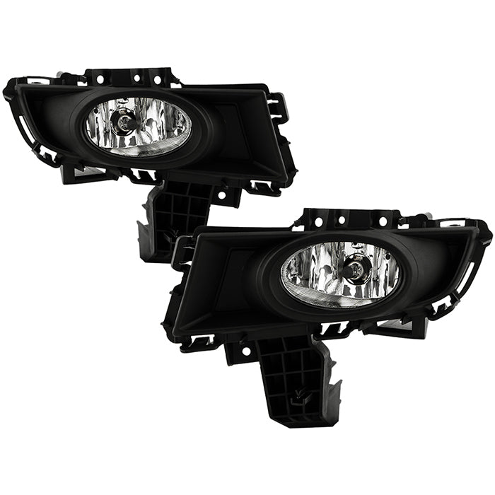 Spyder Mazda 3 07-08 4Dr OEM Fog Lights (Wont Fit Sports/Gt Or Htchback)w/swch Clear FL-CL-MAZ307-C 5020765