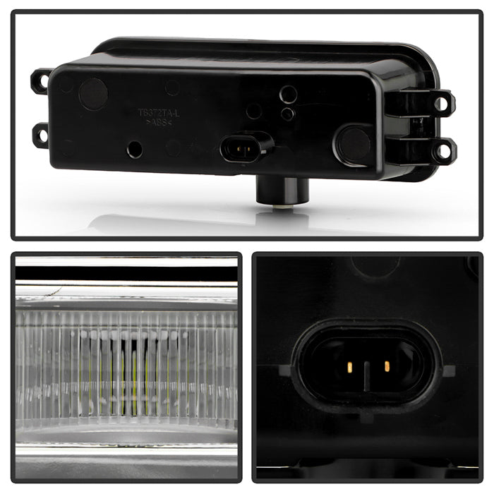SPYDER 24-25 Toyota Tacoma OEM LED Fog Lights w/ Switch (FL-CL-TTA2024-LED-C) 9054006