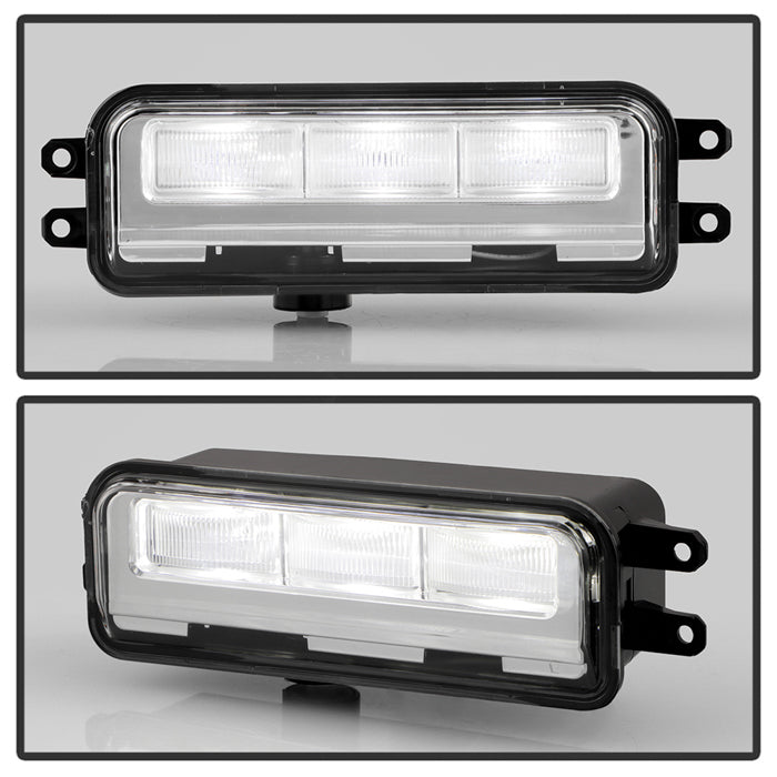SPYDER 24-25 Toyota Tacoma OEM LED Fog Lights w/ Switch (FL-CL-TTA2024-LED-C) 9054006