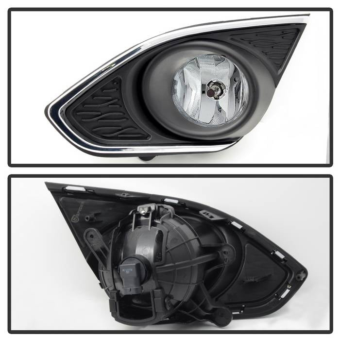 Spyder Chevy Spark 2013-2015 OEM Fog Light W/Universal Switch- Clear FL-CSPA2013-C 5080288