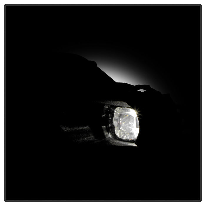 SPYDER Chevy Tahoe Suburban 2025+ OEM Style Full Led Fog Lights W/ Switch- Set FL-CSUB2025-LED-C 9055454