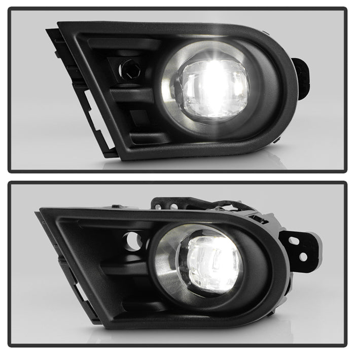 SPYDER 21-23 Chevy TrailBlazer OEM Style LED Fog Lights w/ Universal Switch - Clear (FL-CTB21-LED-C) 9054358
