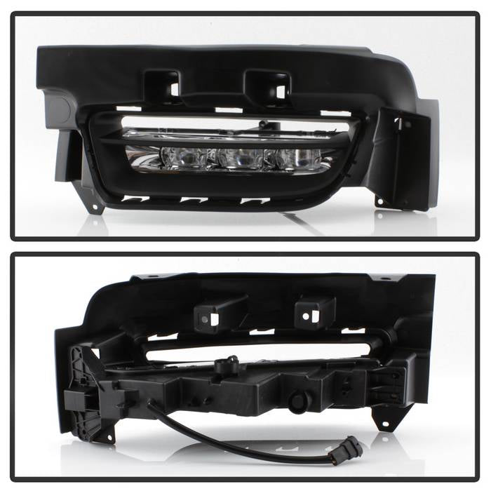 Spyder Dodge Charger 2015-2016 OEM LED Fog Lights W/Universal Switch- Clear FL-DCH2015-LED-C 5082985