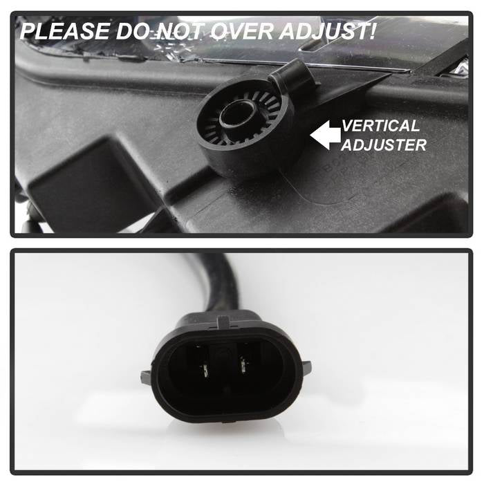 Spyder Dodge Charger 2015-2016 OEM LED Fog Lights W/Universal Switch- Clear FL-DCH2015-LED-C 5082985