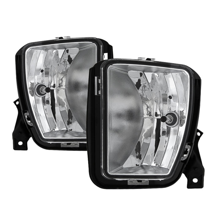 Xtune Dodge Ram 2013-2016 1500 Only OEM Style Fog Lights w/Switch- Clear FL-DR13-C 9034596