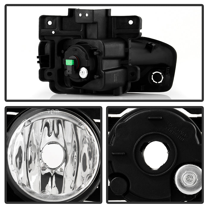 SPYDER 19-22 Dodge Ram 2500/3500 Halogen Only OEM Style Fog Lights w/Universal Switch 9051043