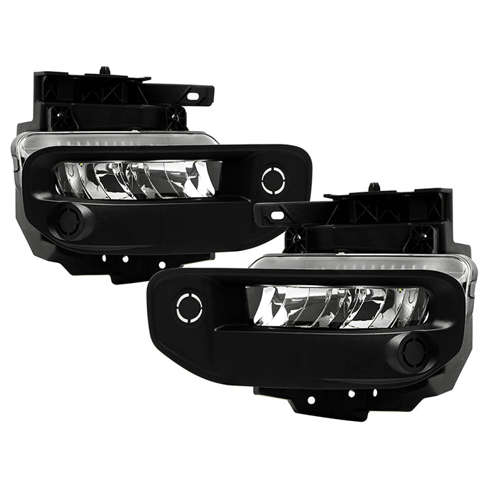 SPYDER 19-22 Dodge Ram 1500 OEM Full LED Fog Lights W/Universal Switch 9051067