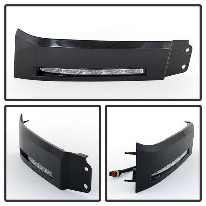 Spyder Toyota Tundra 07-13 Daytime LED Running Lights (XSP-X Model Look)wo/swtch Blk FL-DRL-TTU07-BK 5077714