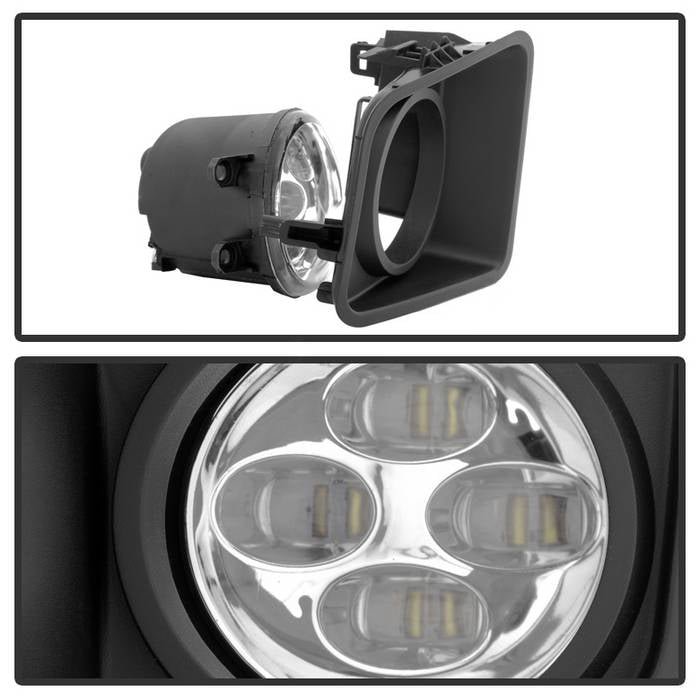 Spyder Toyota Tundra 2014-2016 Daytime DRL LED Running Fog Lights w/Switch Clear FL-DRL-TTU14-C 9031540