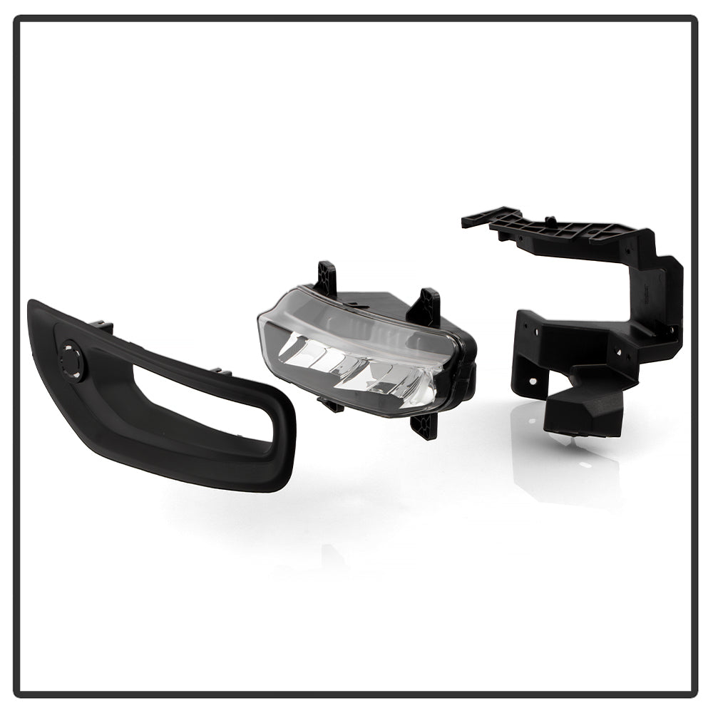SPYDER 21-23 Dodge Ram 1500 TRX OEM Style LED Fog Lights w/ Switch (FL-DRTRX21-LED-C) 9054037