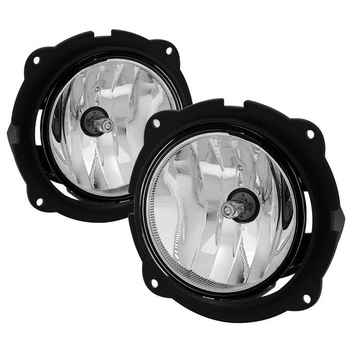 Spyder Ford Eacape 2007-2012 OEM Fog Lights w/Universal Switch- P19W(Included) - Clear 5086426
