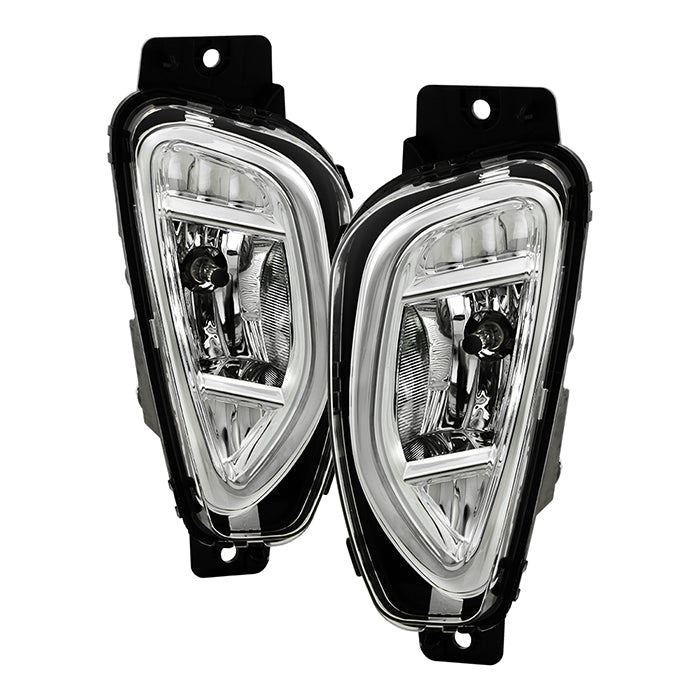 SPYDER 20-22 Ford Escape OEM Fog Lights w/ Switch - Clear (FL-FESC2020-C) 9052637