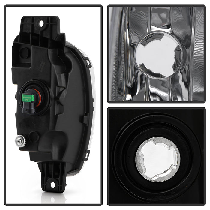 SPYDER 20-22 Ford Escape OEM Fog Lights w/ Switch - Clear (FL-FESC2020-C) 9052637