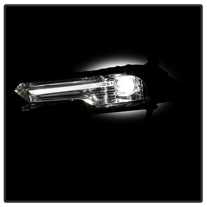SPYDER 18-19 Ford Explorer OEM Full LED Fog Lights w/Switch - Clear (FL-FEXP18-LED-C) 9051081