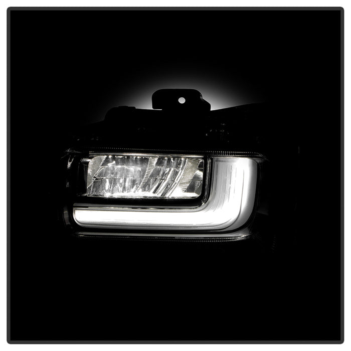 SPYDER Ford F150 24-26 OEM Style Full Led Fog Lights (W/ DRL) - Set FL-FF15024-LED-C 9055478