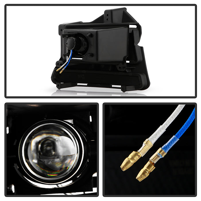 Spyder Ford Mustang 2013-2014 OEM Fog Light W/Universal Switch- Clear FL-FM2013-C 5080356