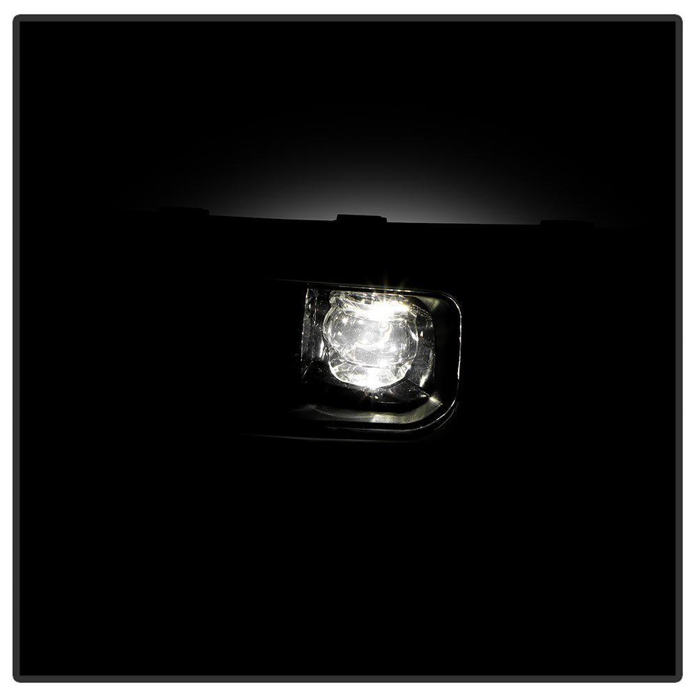 SPYDER 24-26 Ford Ranger OEM Full LED Fog Lights w/Switch - Clear (FL-FR24-LED-C) 9054082