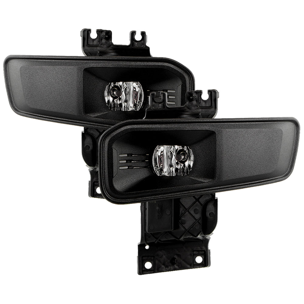 SPYDER 23-25 Ford F250/F350/F450/F550 SD OEM Halogen Fog Lights w/Switch - Clear (FL-FS2023-C) 9054099