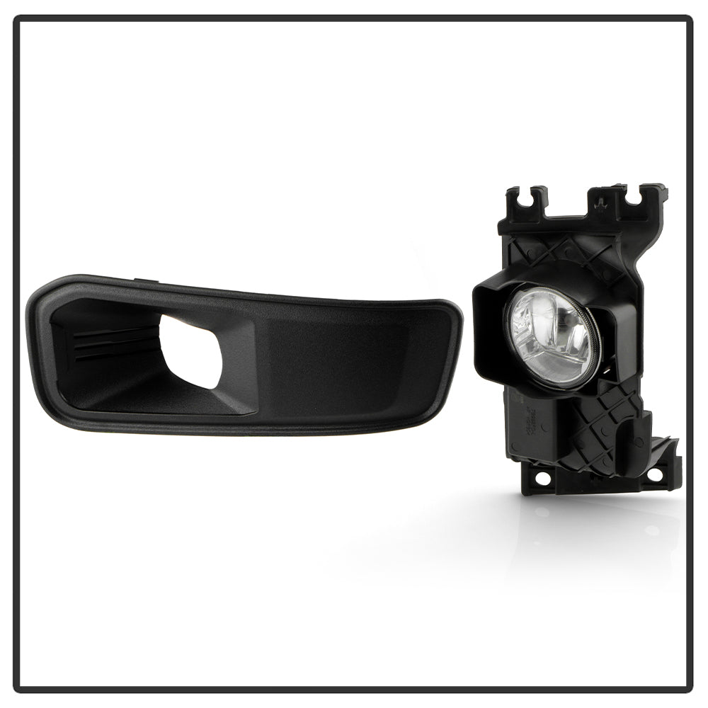 SPYDER 23-25 Ford F250/F350/F450/F550 SD OEM Halogen Fog Lights w/Switch - Clear (FL-FS2023-C) 9054099
