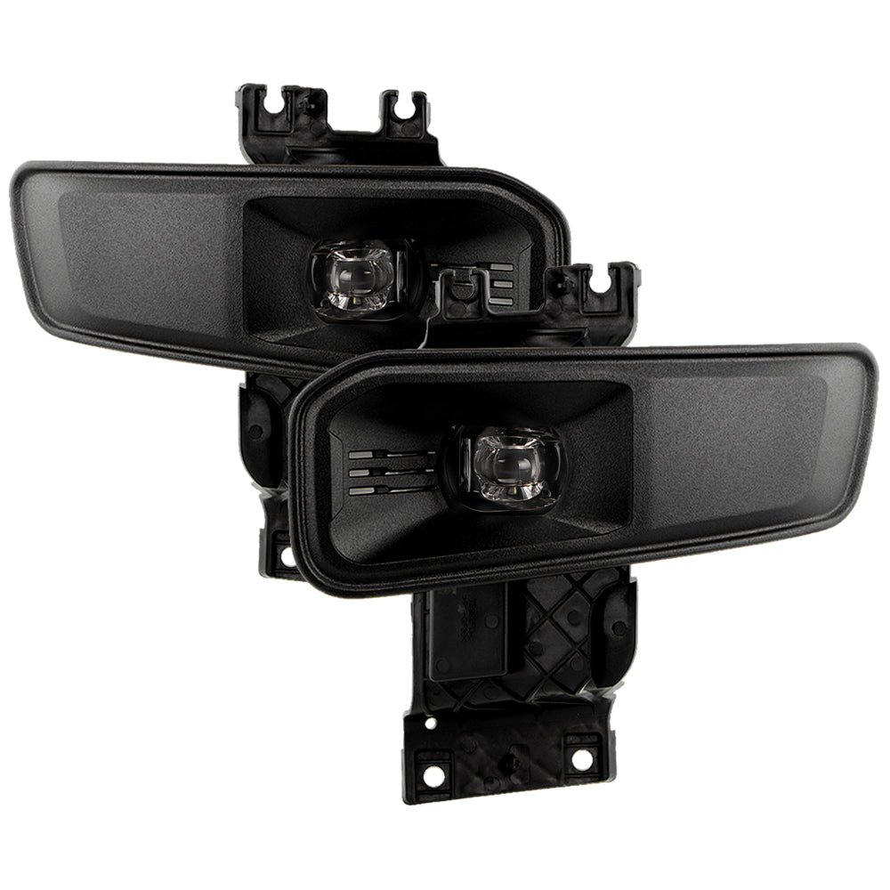SPYDER 23-25 Ford F250/F350/F450/F550 SD OEM LED Fog Lights w/Switch - Clear (FL-FS2023-C) 9054105